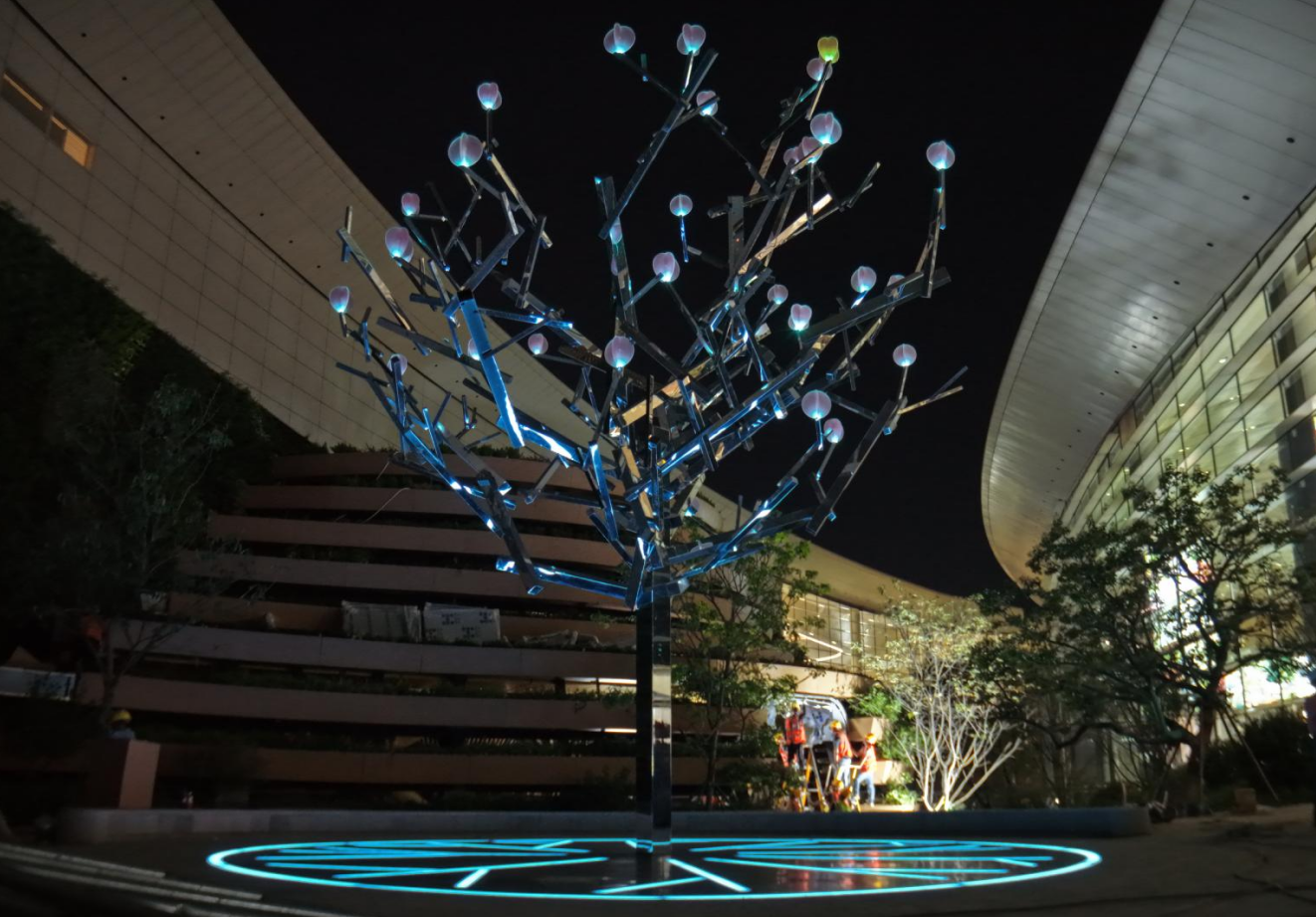 由广州美术学院集美公司与中央美术学院联手打造的广州白云国际机场T3航站楼公共艺术项目正式亮相(图8)