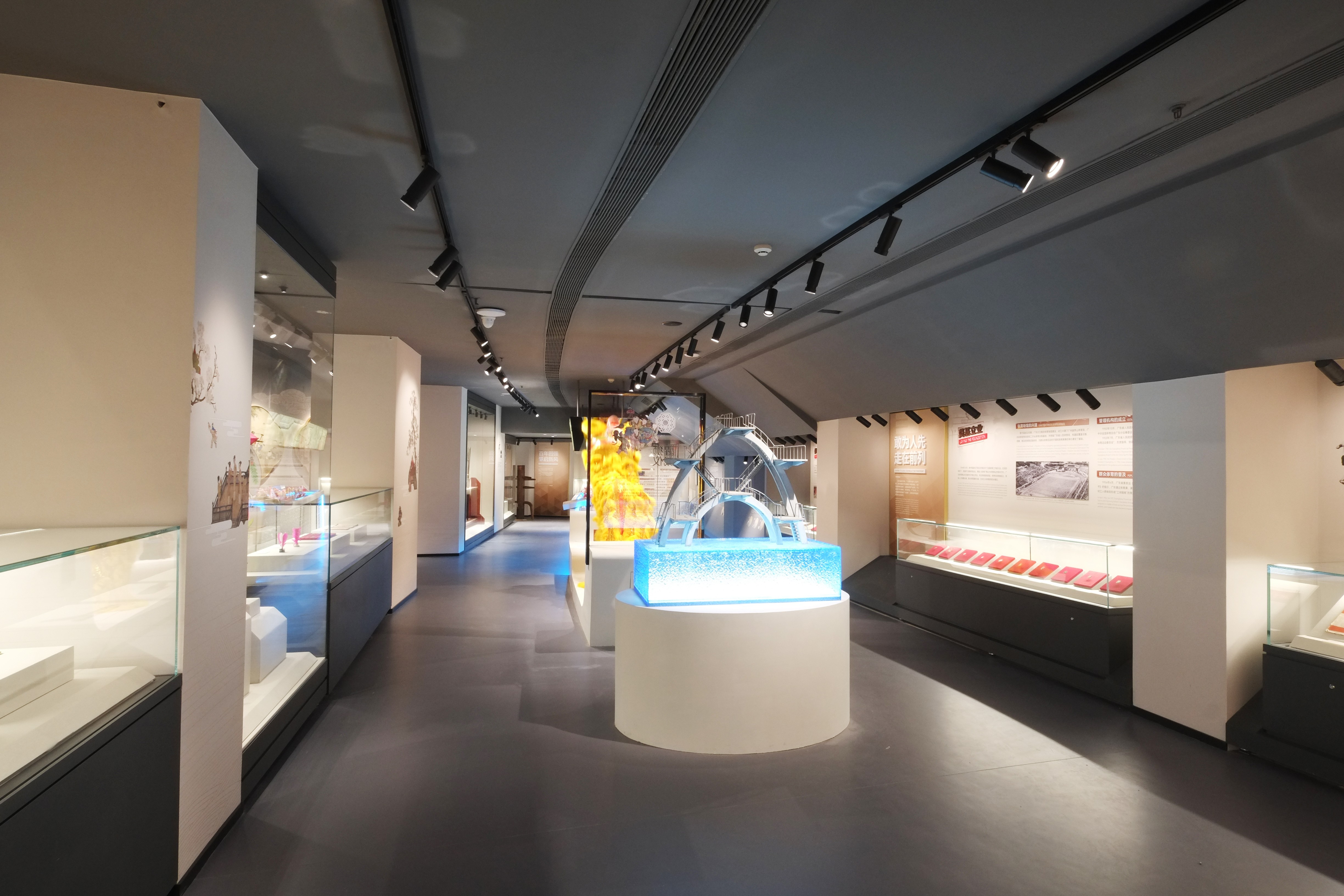 由广州美术学院集美公司设计并实施的广东体育博物馆入选国家级案例(图7)