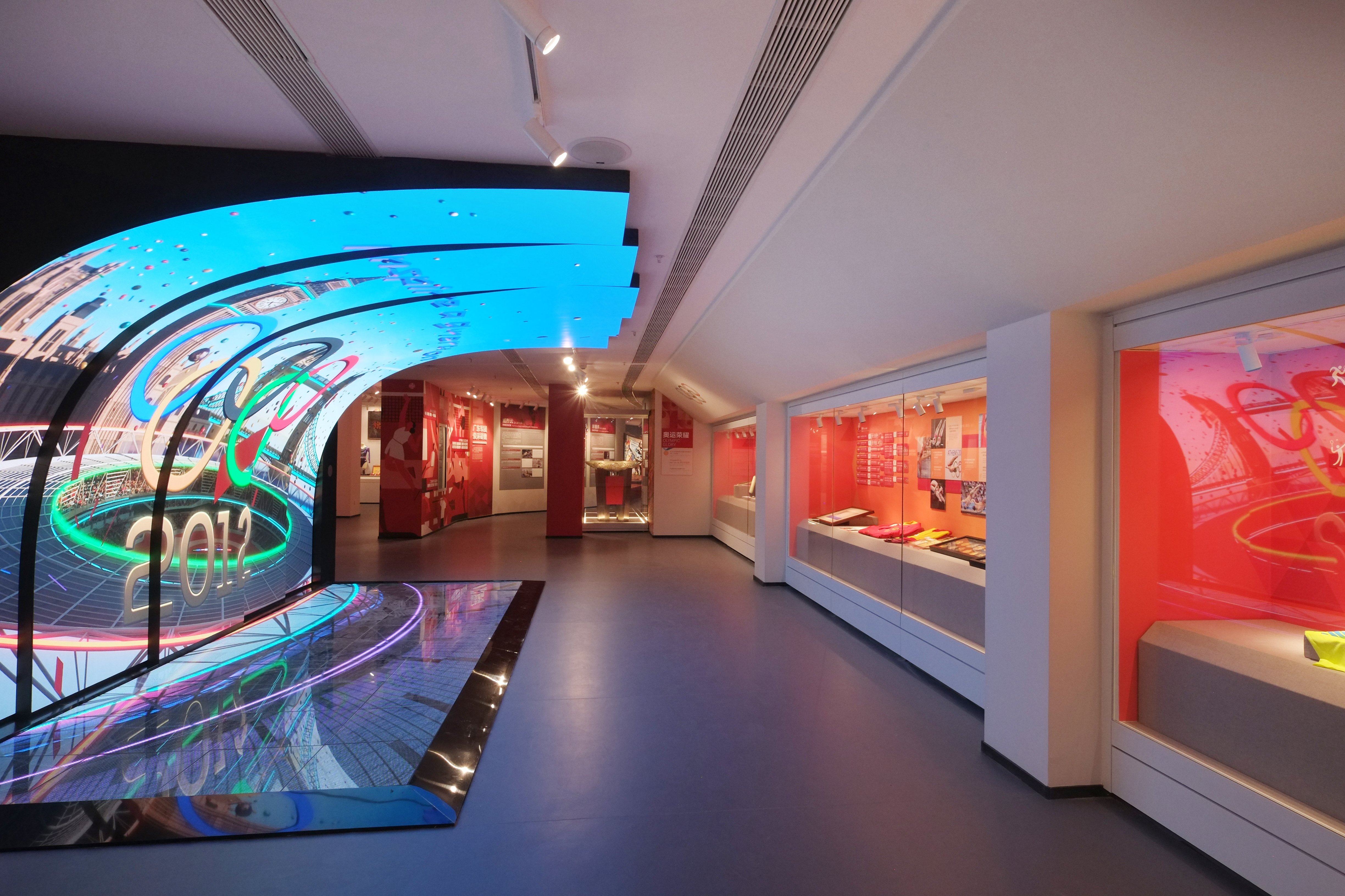 由广州美术学院集美公司设计并实施的广东体育博物馆入选国家级案例(图5)